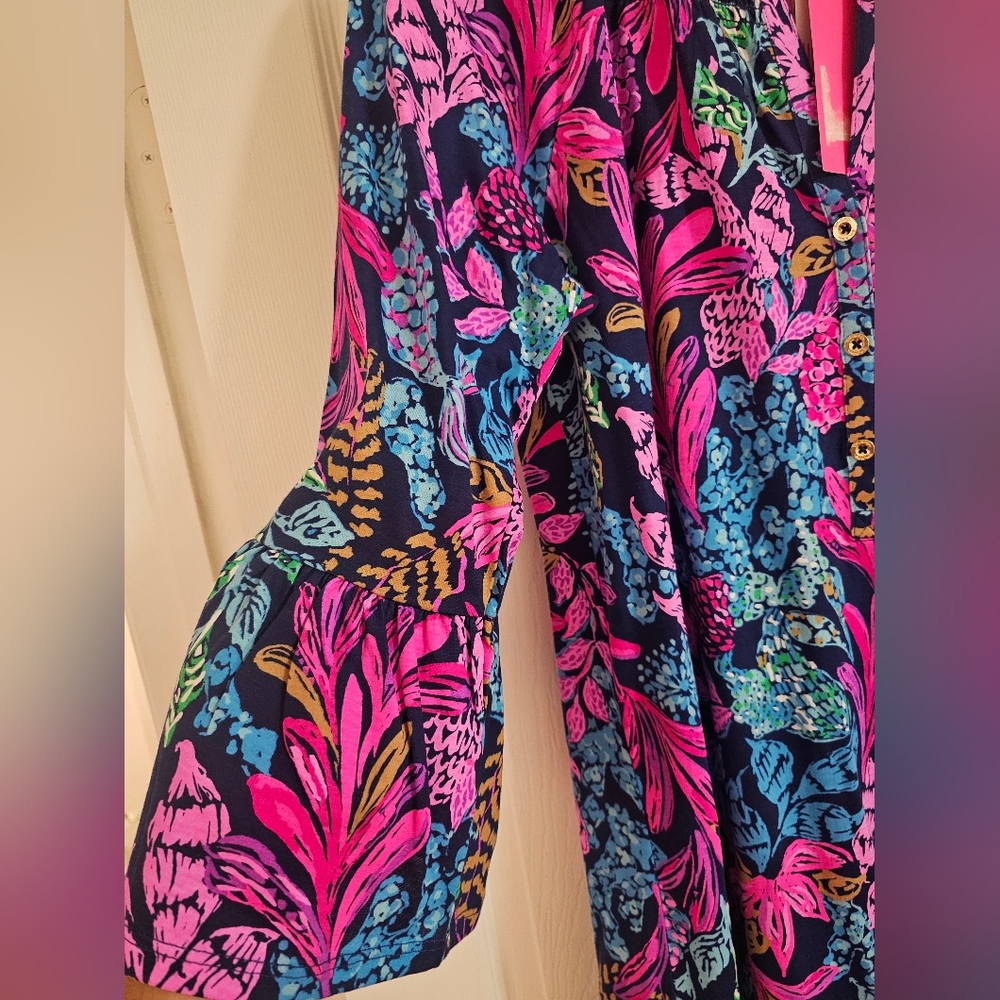 NWT Lilly Pulitzer Norris 3/4 Sleeve Dress.Size Small. - Picture 8 of 11